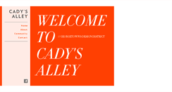 Desktop Screenshot of cadysalley.com